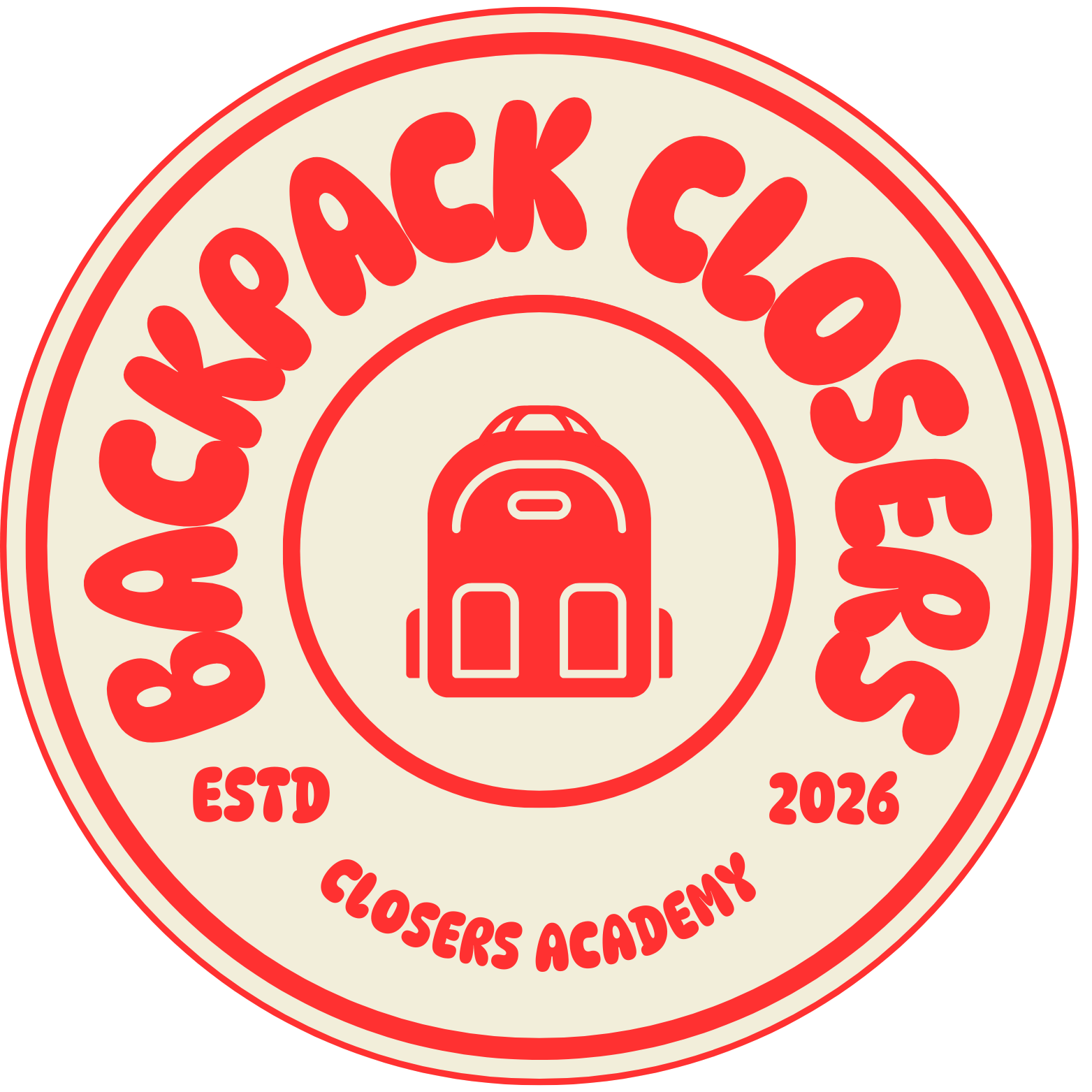 Backpack Closers badge